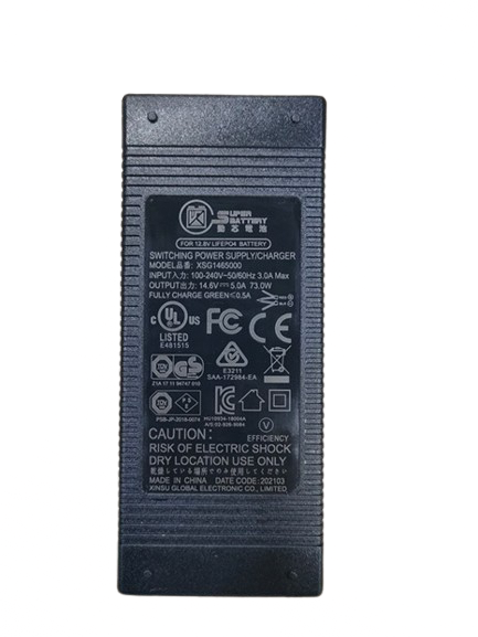 14.6V 5A LiFePO4 Battery Charger